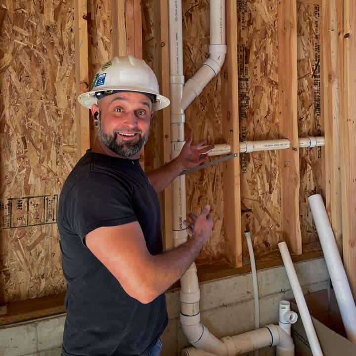 Anthony Brown, foreman at Precision Plumbing