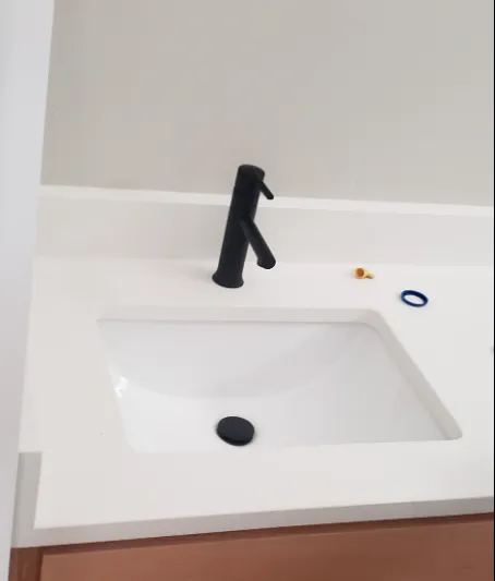Fixture and supply work on a Precision Plumbing job